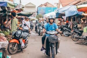 Guidare a Siem Reap