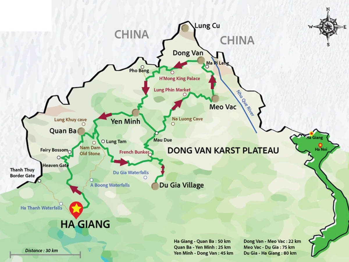 hagiang map