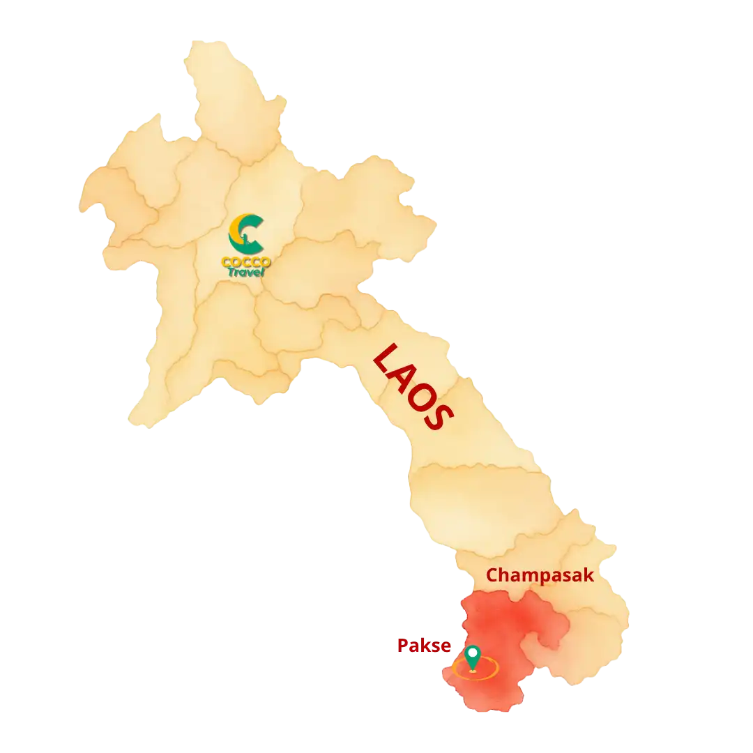 Pakse maps