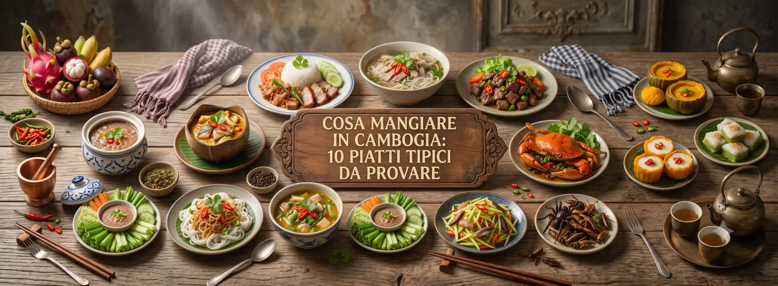Cosa mangiare in Cambogia: 10 Piatti Tipici da Provare