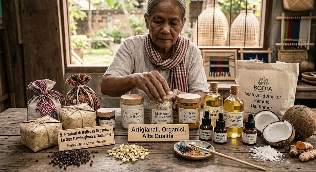 Prodotti di Bellezza Organici - La Spa Cambogiana a Domicilio