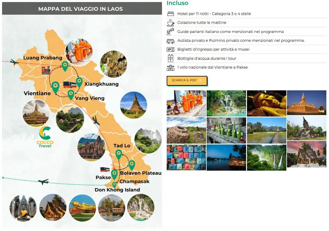 Il Tak Bat nel Tuo Itinerario Laos con Cocco Travel
