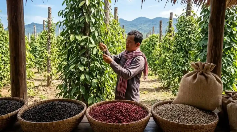 Il Pepe di Kampot: l'Oro Nero della Cambogia