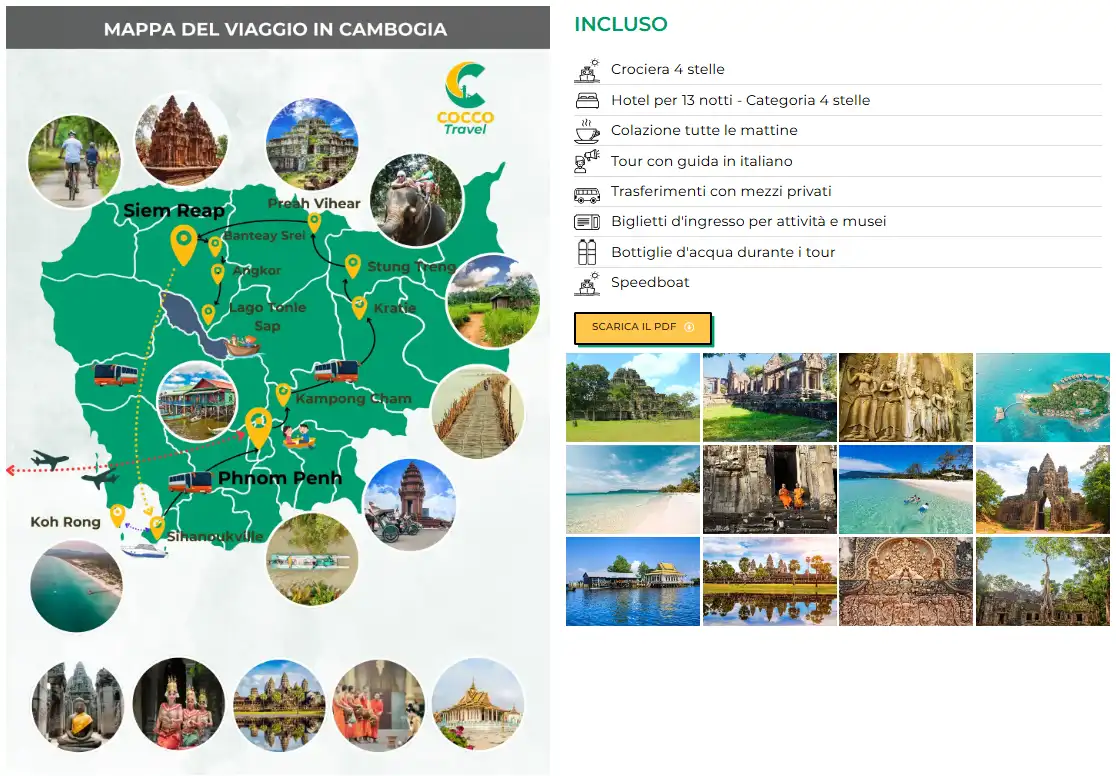Stupore Cambogiano - Dai Tesori Storici ai Lidi Serafici - 14 giorni