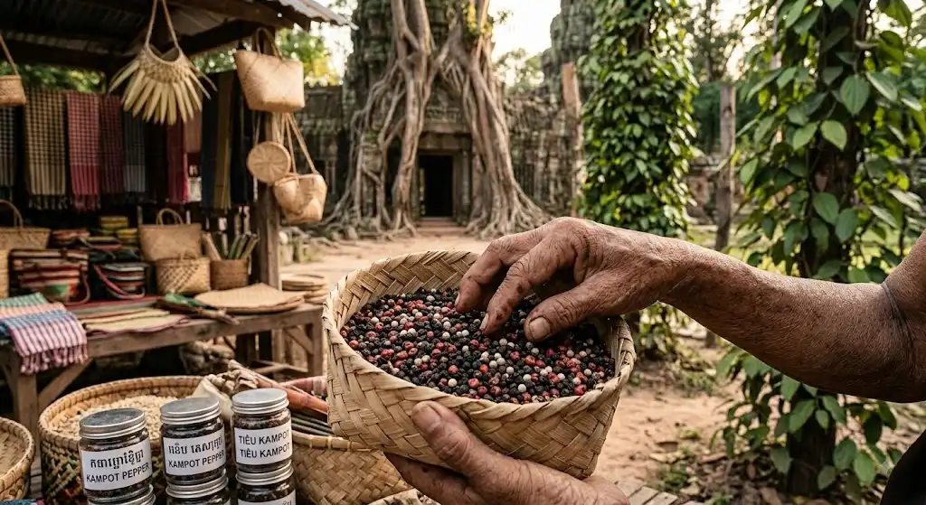 Pepe di Kampot - L'Oro Nero della Cambogia