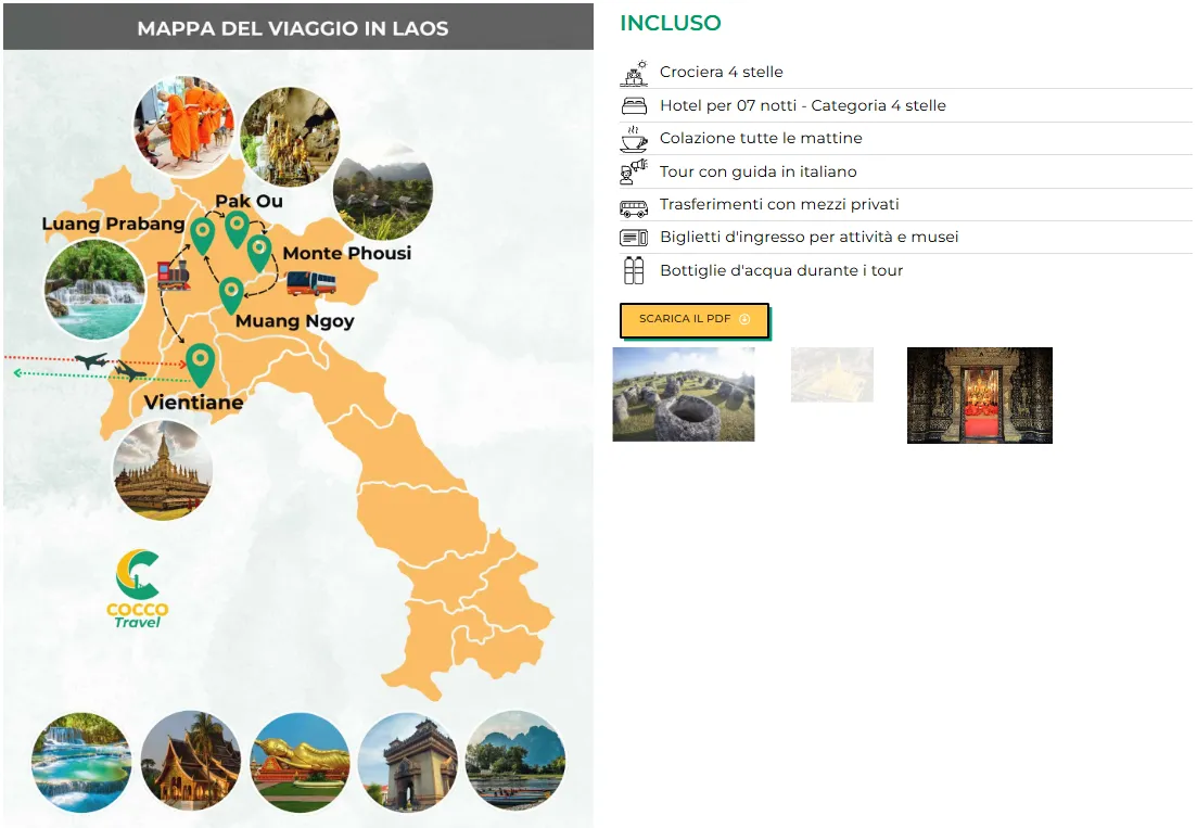 Il Tour Consigliato con Cocco Travel: Un Viaggio Epico dal Cuore del Laos alle Montagne