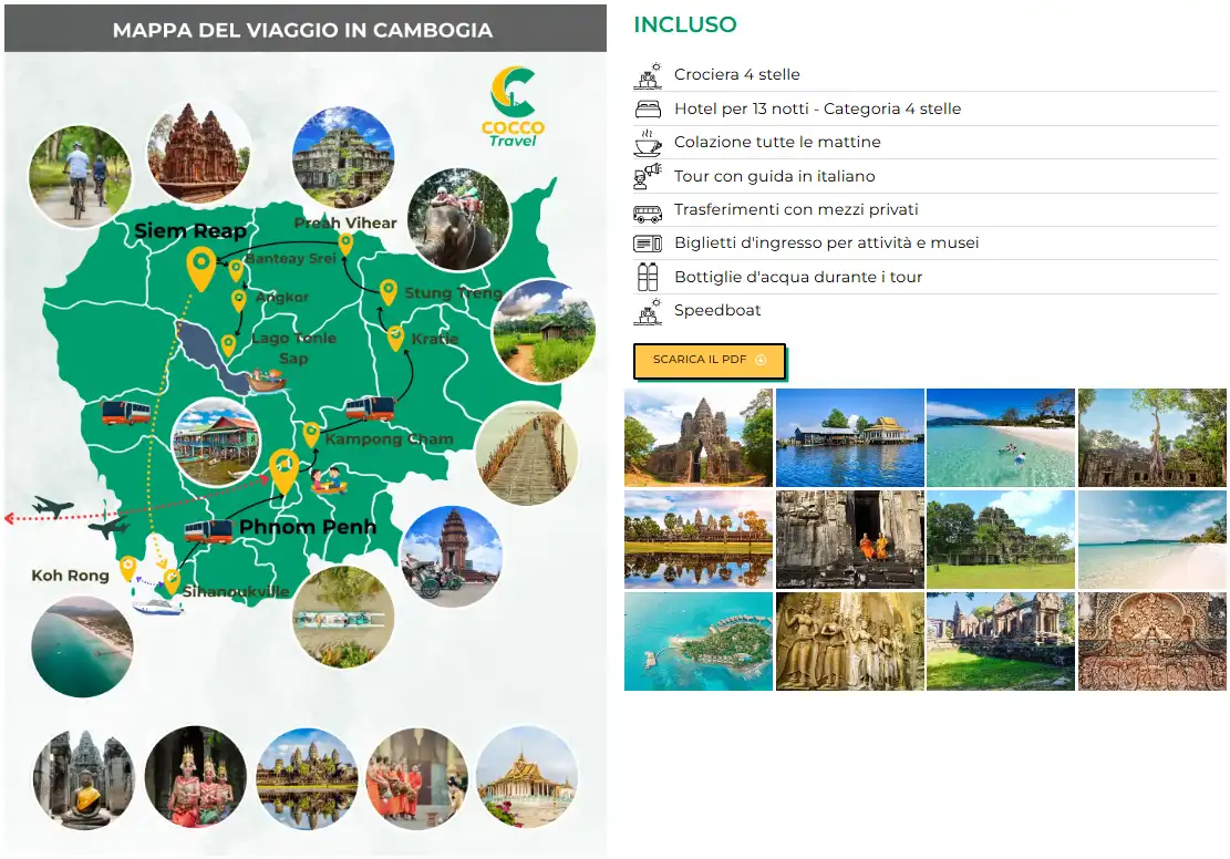 Il Tour Consigliato: Stupore Cambogiano - Dai Tesori Storici ai Lidi Serafici