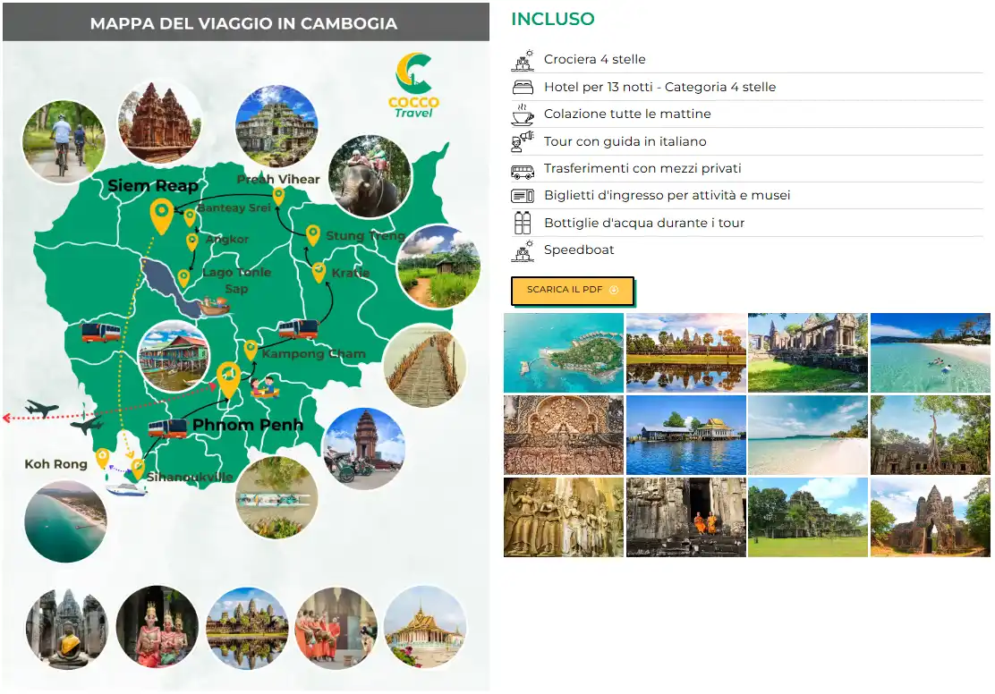 Il Tour Consigliato: Stupore Cambogiano dai Tesori Storici ai Lidi Serafici