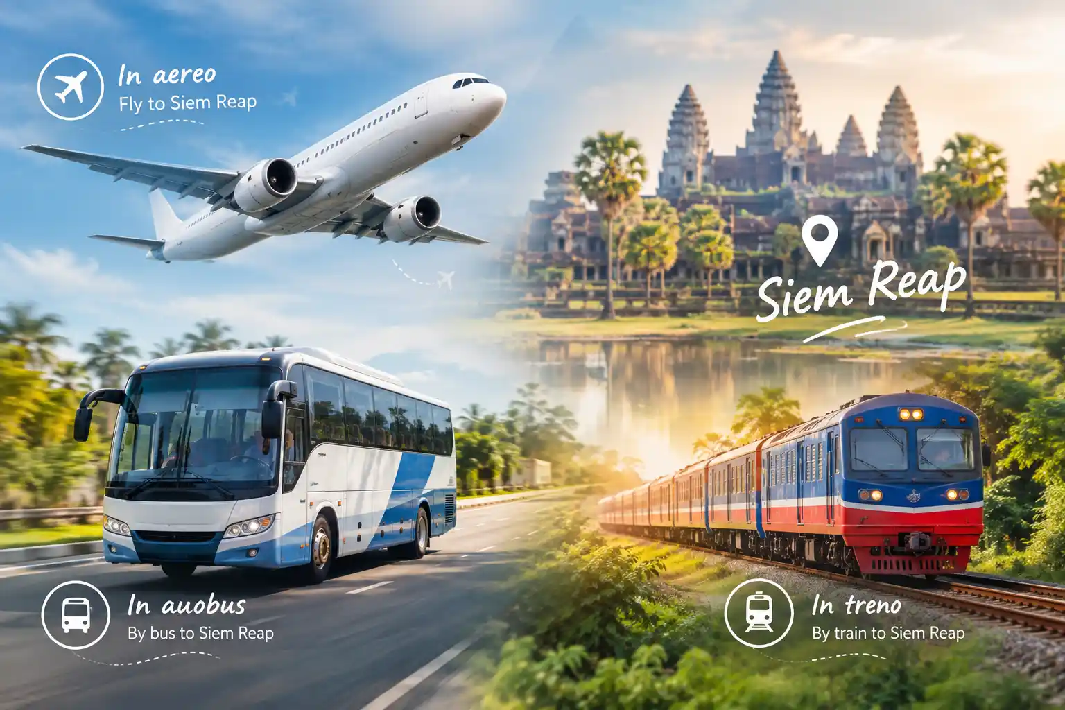 Come Arrivare a Siem Reap
