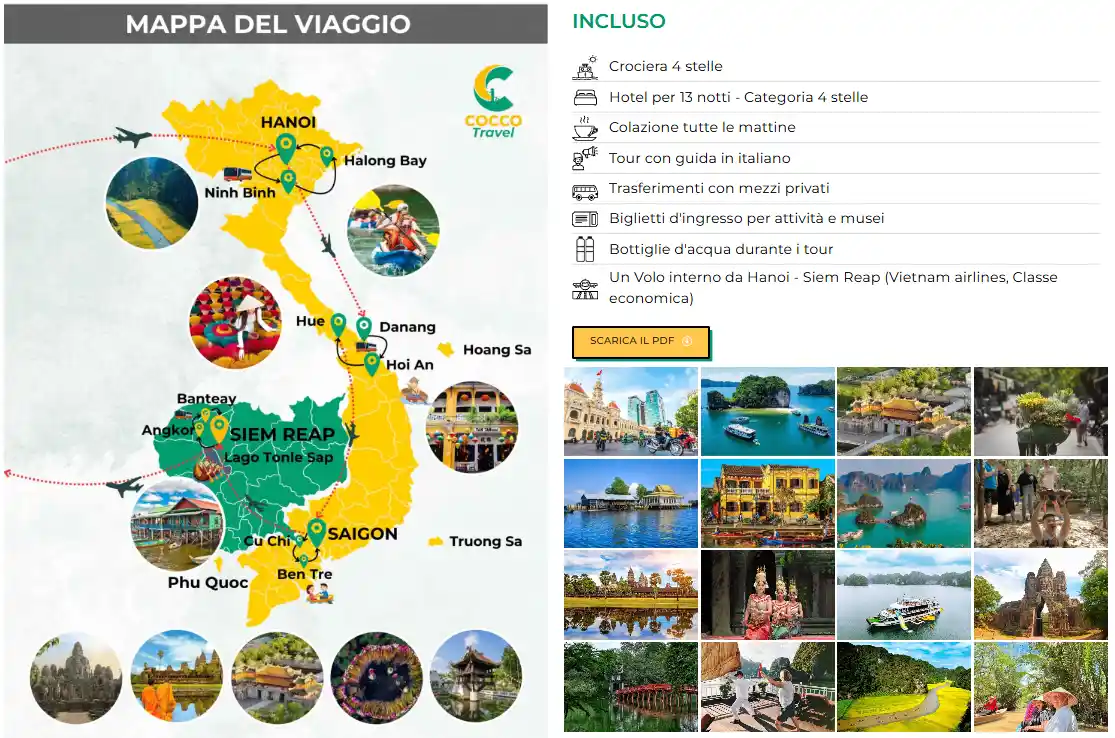 Il Tour Consigliato: Cuori dell'Indocina - Vietnam e Cambogia
