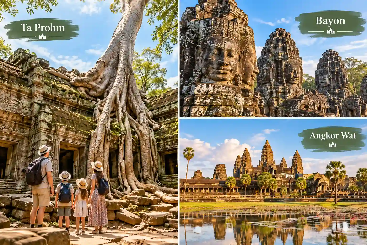 Angkor Wat con i Bambini