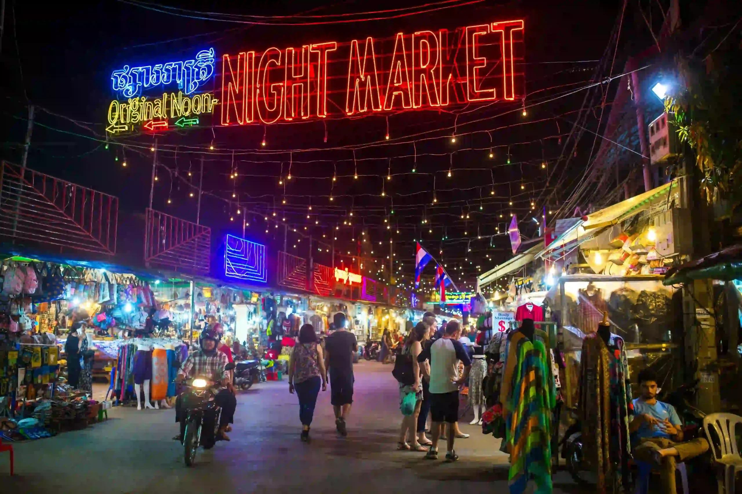 mercato notturno di Siem Reap
