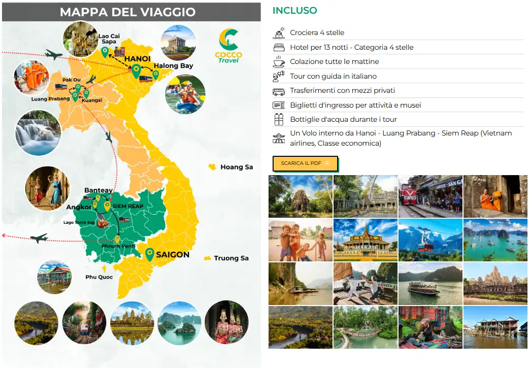 Tesori del Vietnam, Laos e Cambogia